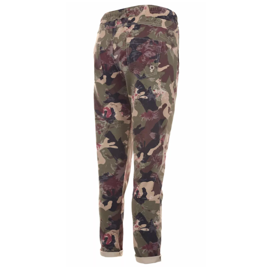 FUNKY STAFF CAMOU-FLOWER YOU2 TROUSERS