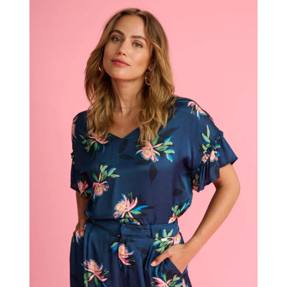 POM ZOE EXPRESSIVE FLOWER TOP