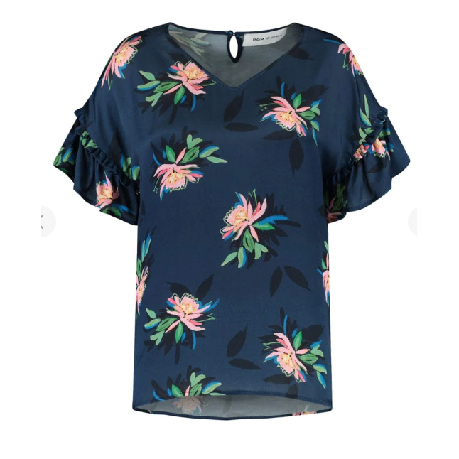 POM ZOE EXPRESSIVE FLOWER TOP