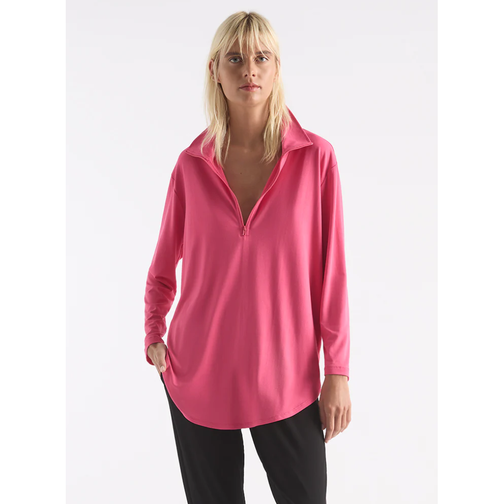 MELA PURDIE ZIP FRONT SWEATER