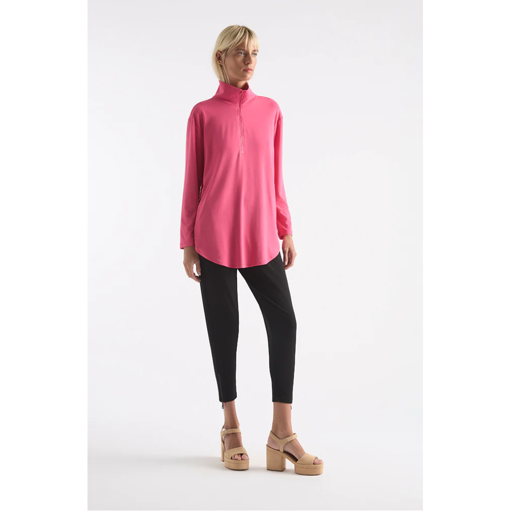 MELA PURDIE ZIP FRONT SWEATER
