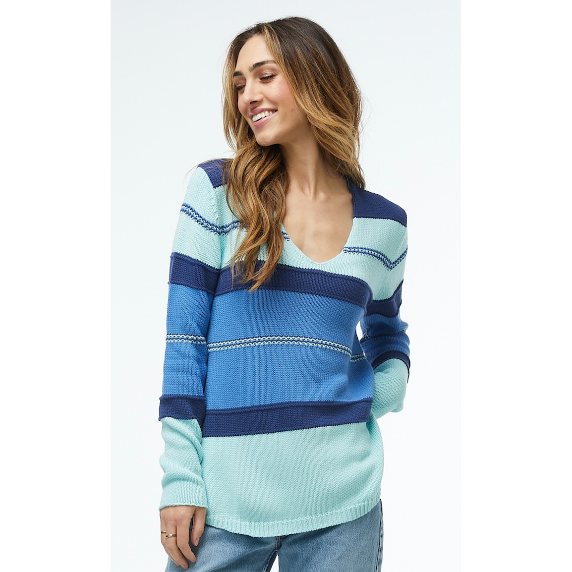 Z & P COTTON V JUMPER