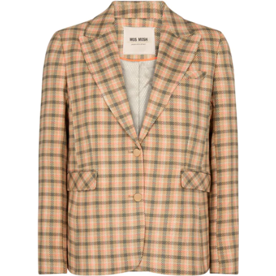 MOS MOSH AXTON CHECKED BLAZER