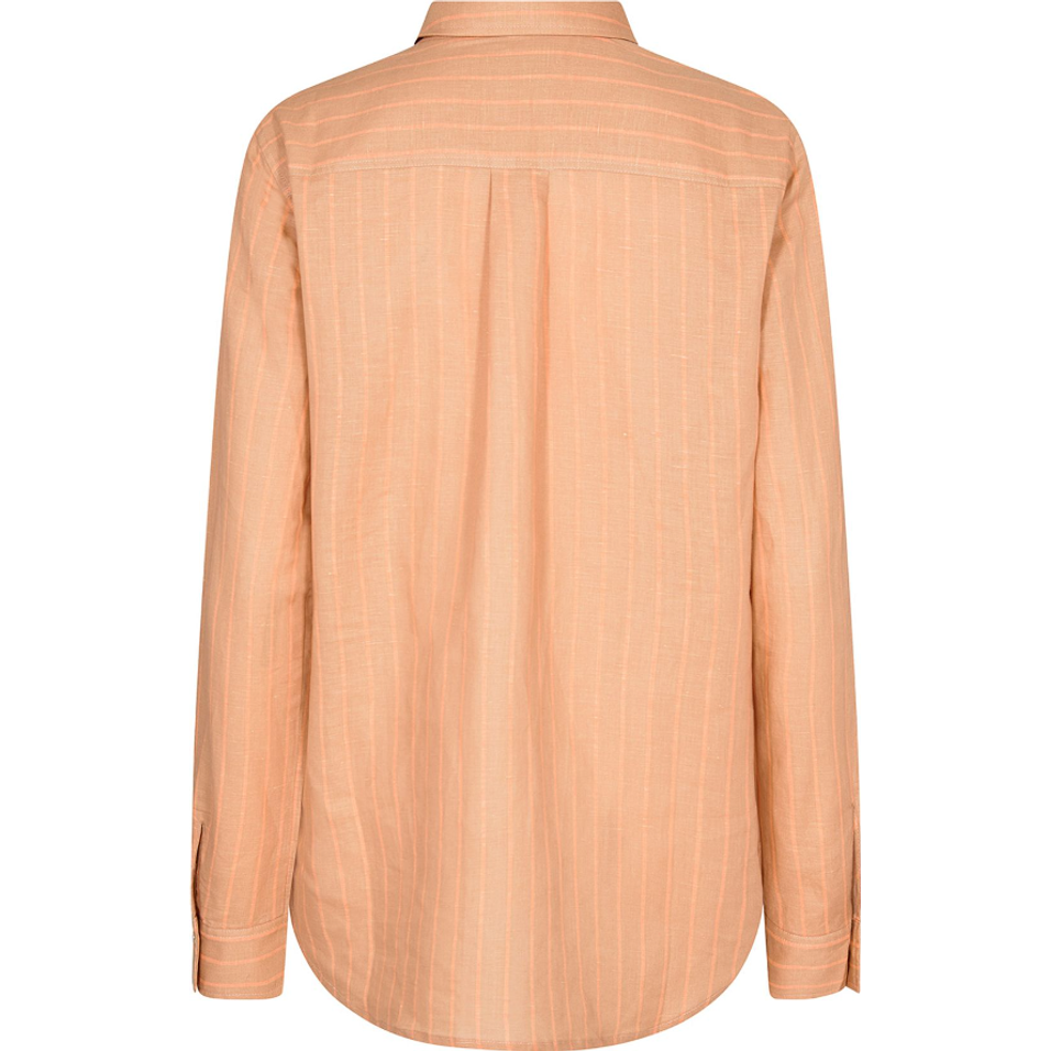 MOS MOSH KAIA STRIPE LINEN SHIRT