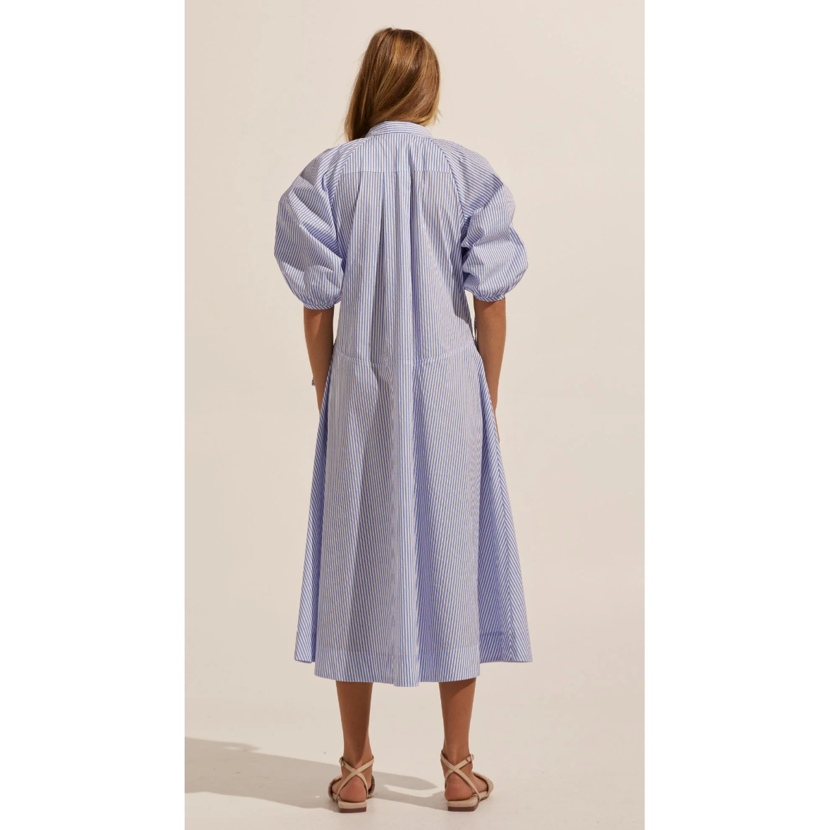 ZK URGE DRESS - OCEAN STRIPE
