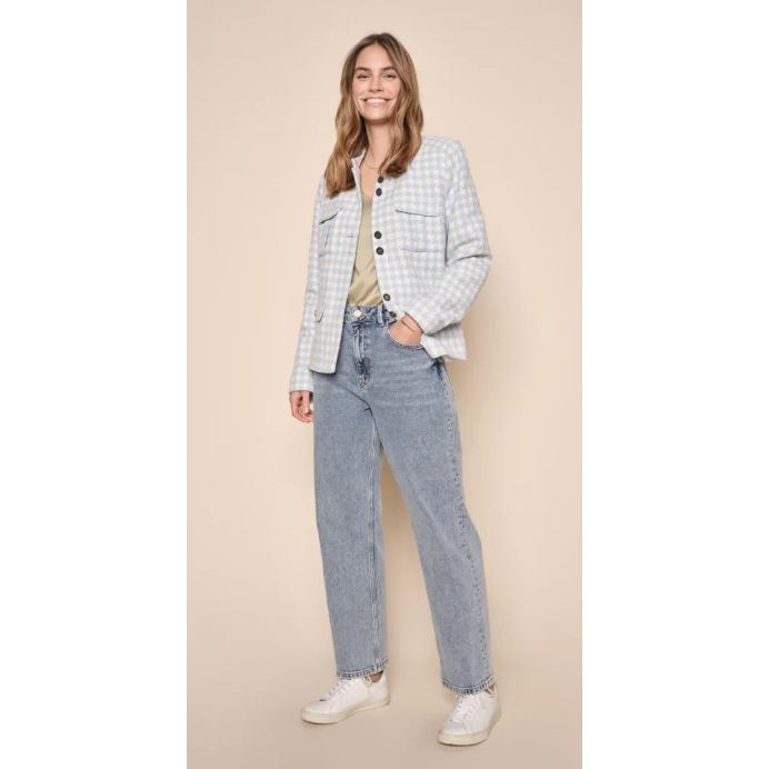 MOS MOSH IRIS ESTER JACKET - CLEAR BLUE