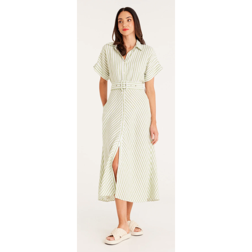 CABLE AGEAN LINEN DRESS