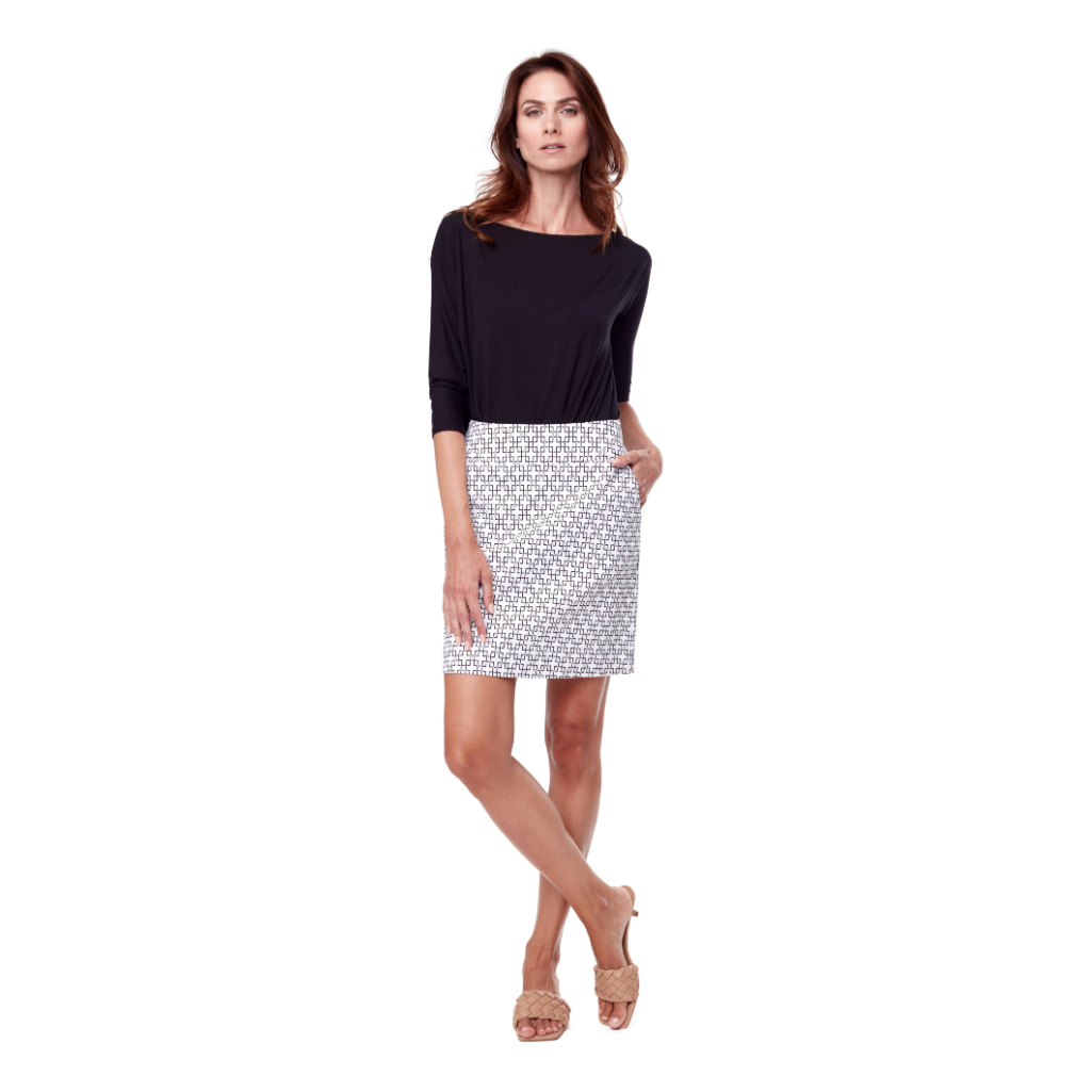 UP ATHENS PRINTED SKORT