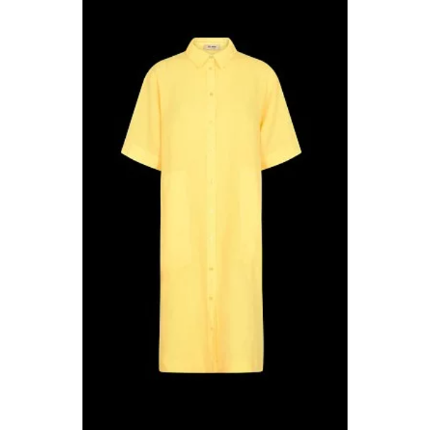 MOS MOSH LINEN SHIRT DRESS