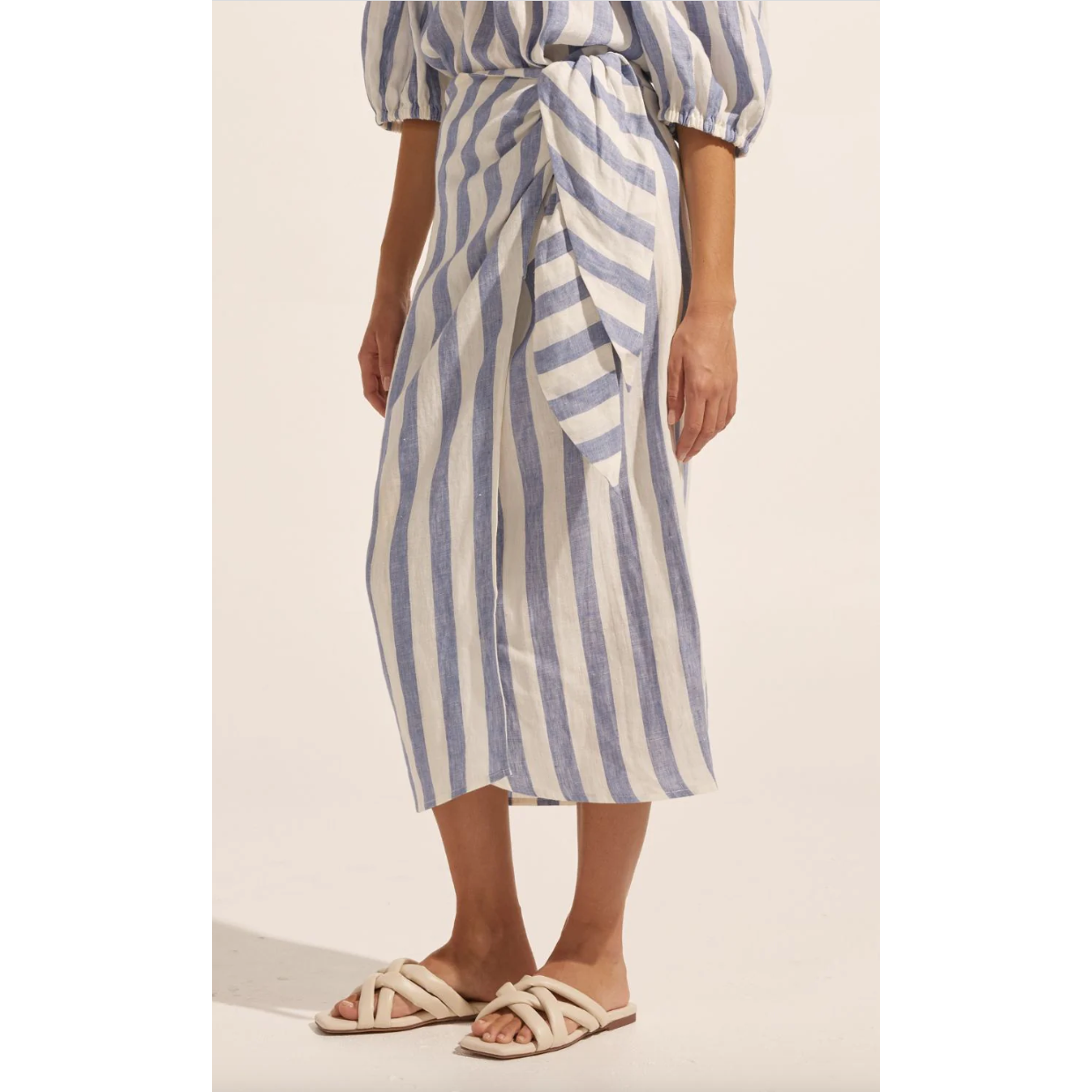 ZK OVERFLOW SKIRT - WIDE OCEAN