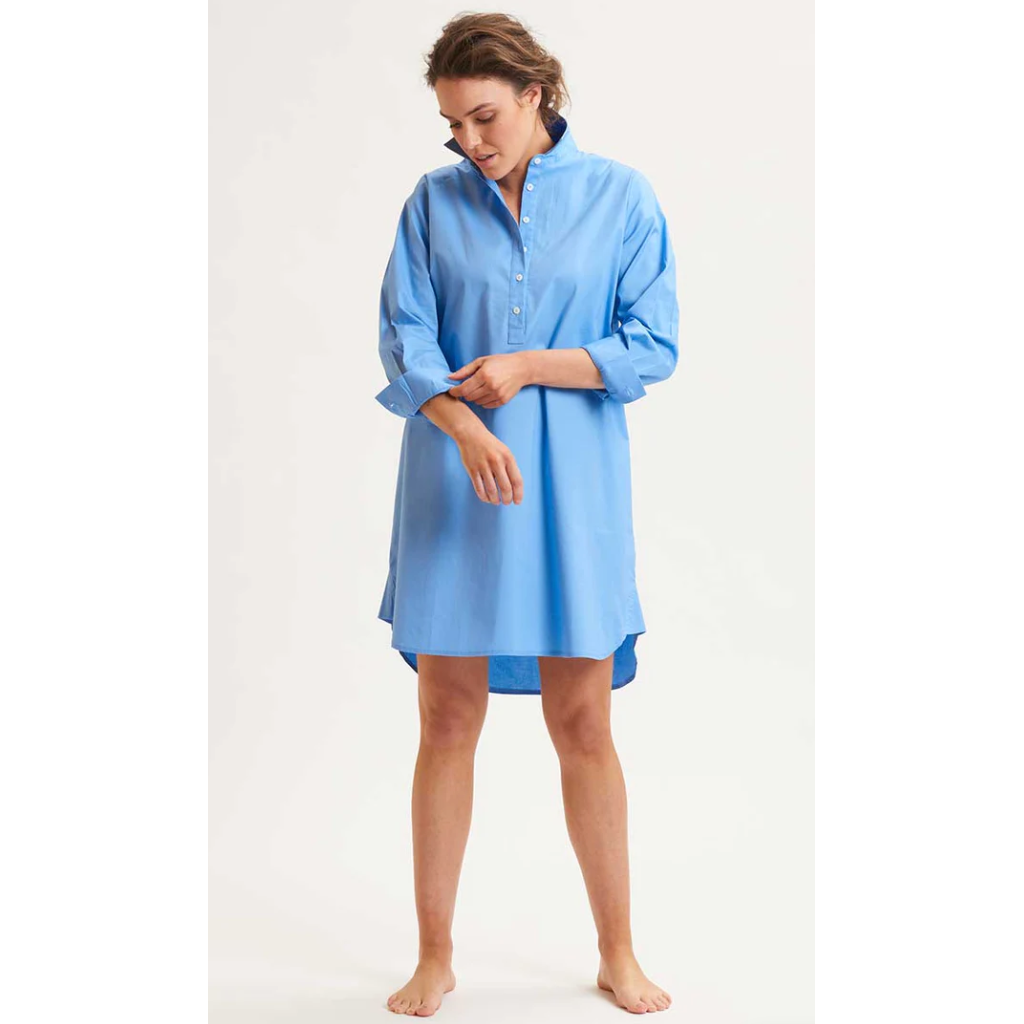 SHIRTY POPOVER SHIRT DRESS