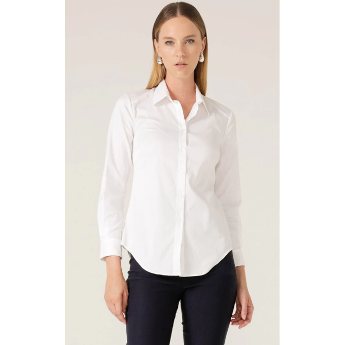 SACHA DRAKE CLASSIC SHIRT - WHITE