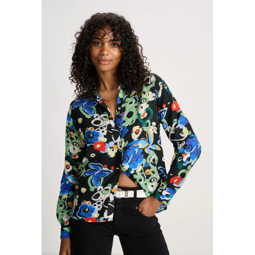 POM BLOUSE MILLY FLOWER