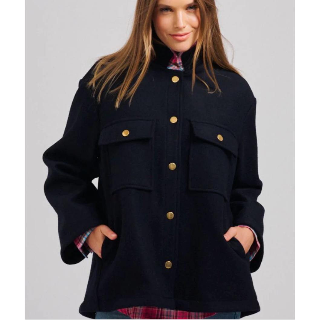 SHIRTY ALLEGRA RELAXED WOOL BLEND JACKET