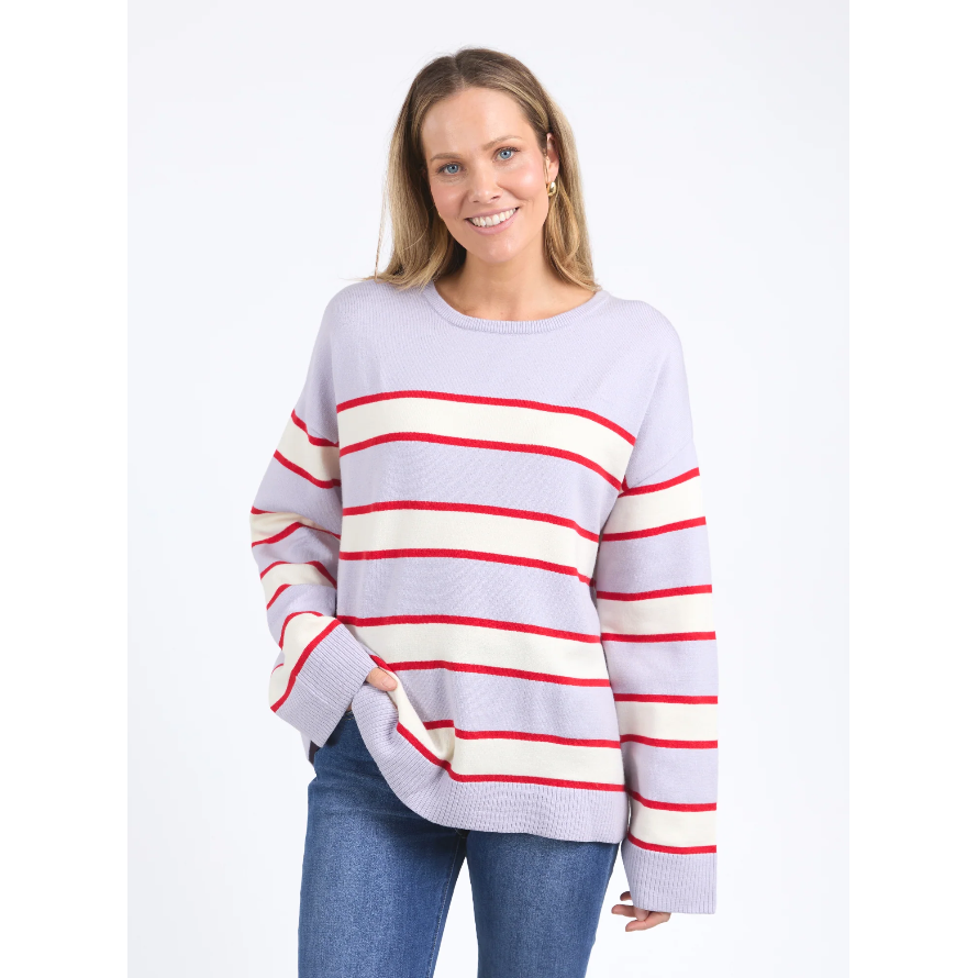 ELM LIFESTYLE JONI STRIPE KNIT