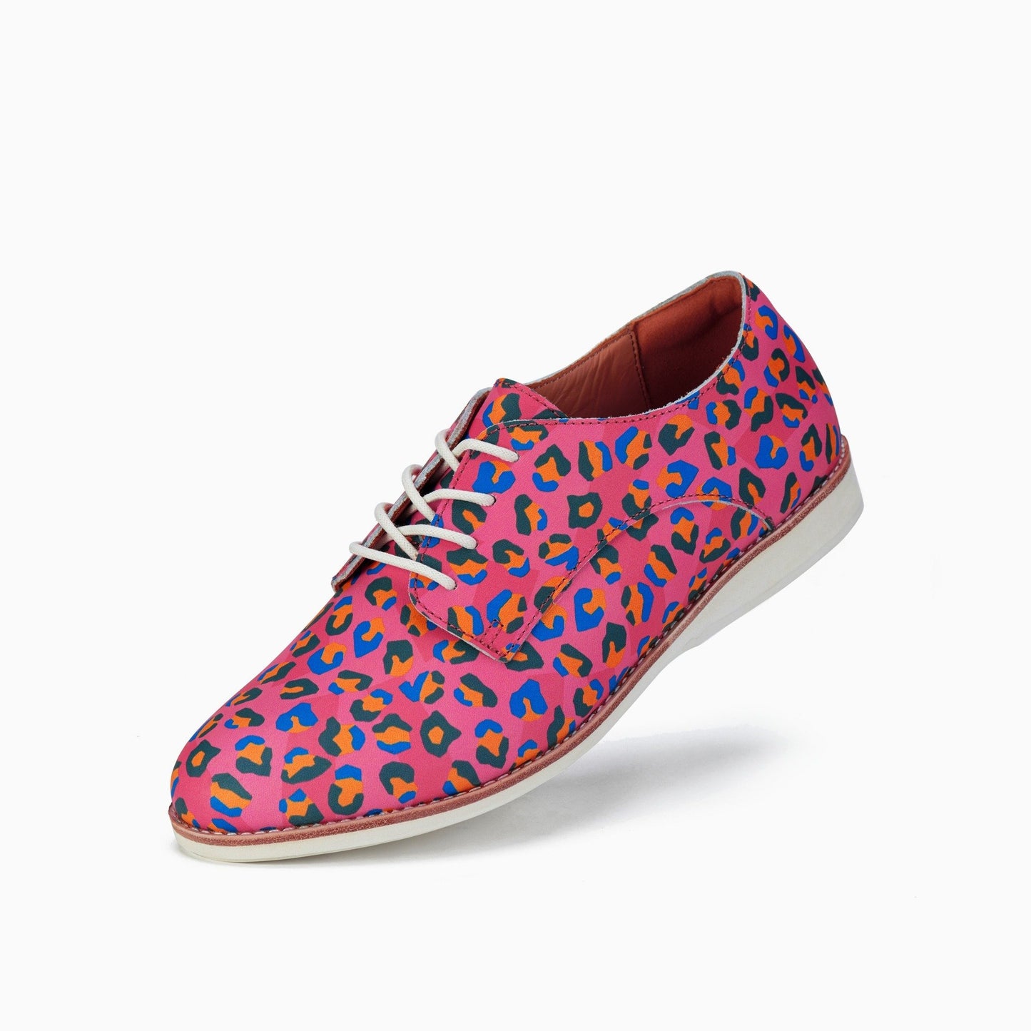 ROLLIE - Derby Fuchsia Leopard