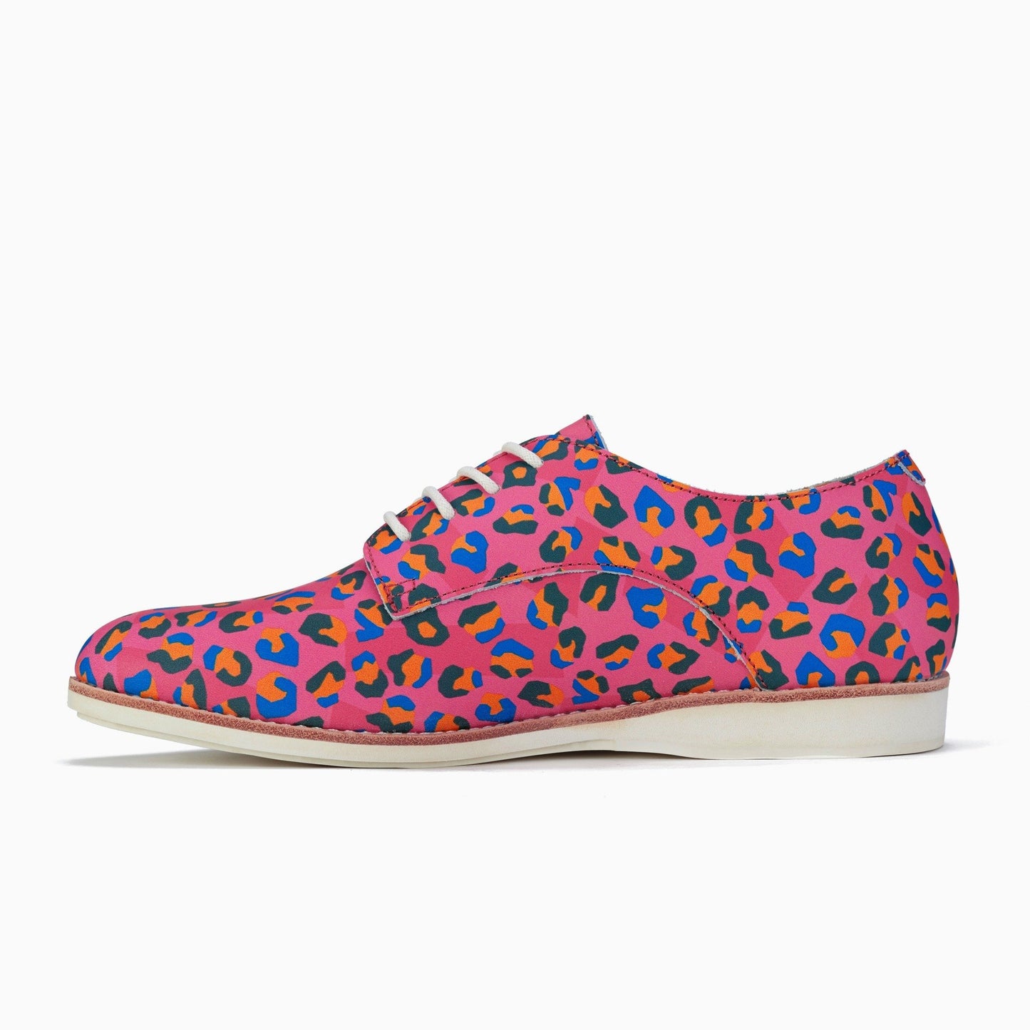 ROLLIE - Derby Fuchsia Leopard