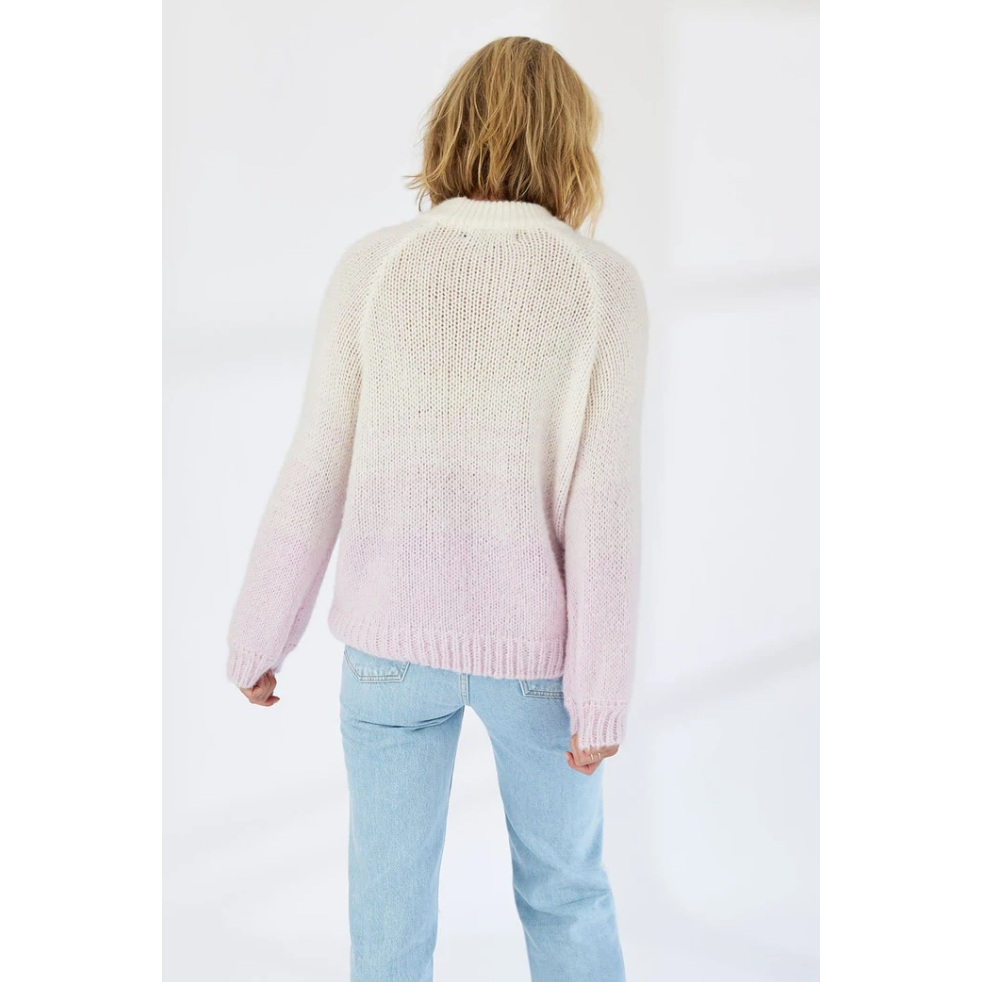 MIA FRATION RUBY OMBRE JACQ MILK/POSY
