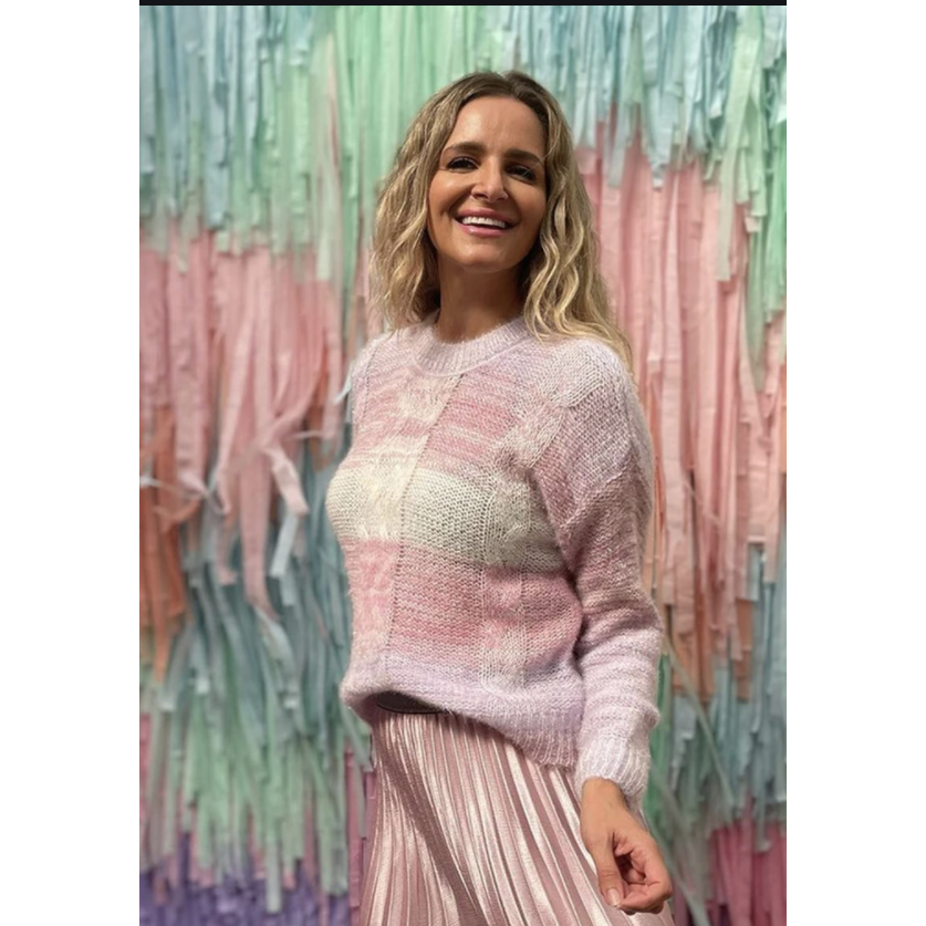 FRANKIES FAIRY FLOSS KNIT - PINK