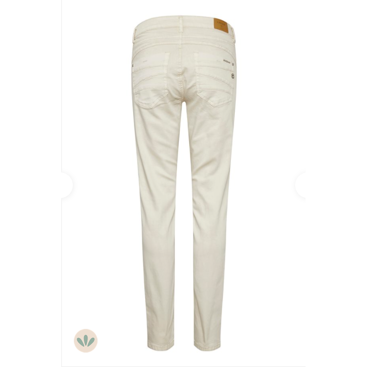 CREAM LOTTE TWILL PANT - COCO FIT SAGE