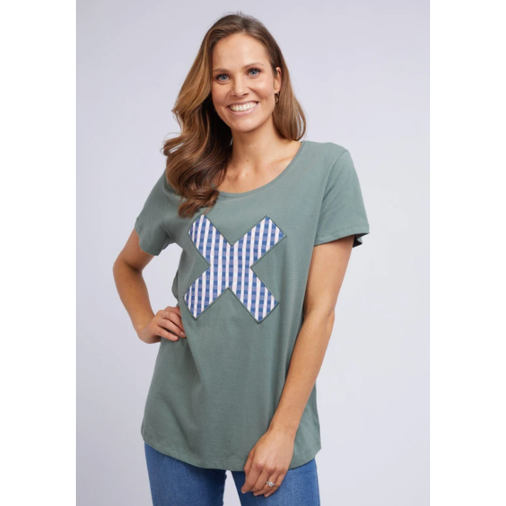 ELM LIFESTYLE CROSS IT OFF SS TEE