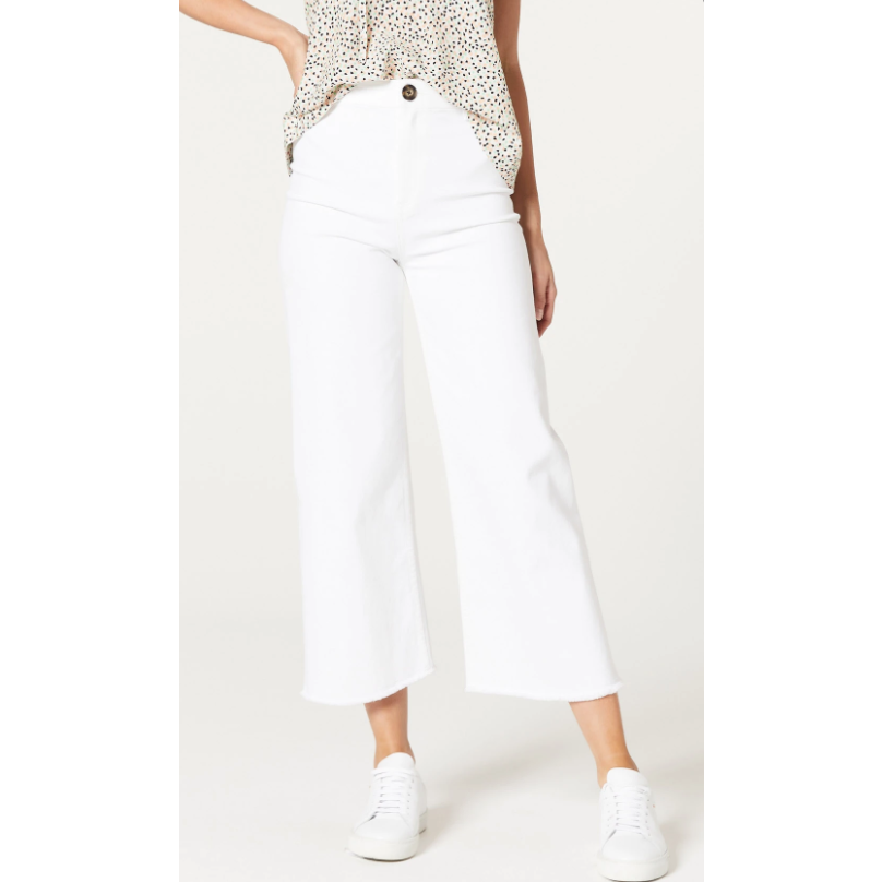 CABLE KENDALL DRILL WIDE LEG PANT
