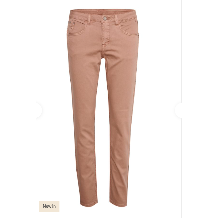 CREAM LOTTE TWILL COCO FIT JEAN