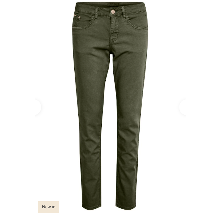 CREAM LOTTE TWILL COCO FIT JEAN