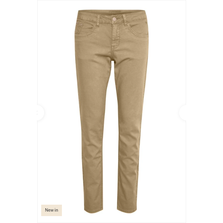 CREAM LOTTE TWILL COCO FIT JEAN
