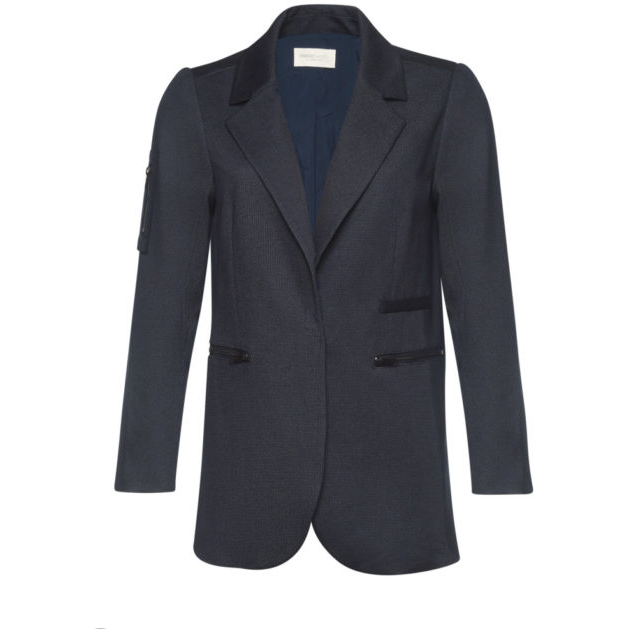 MADLY SWEETLYSHERLOCK BLAZER - NAVY