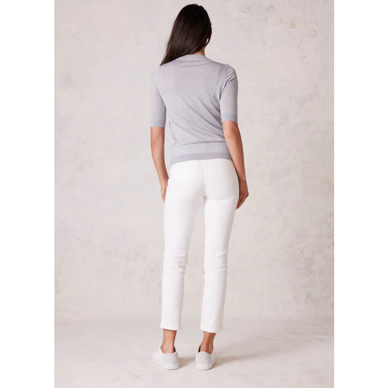 CABLE EXTRA FINE MERINO TEE