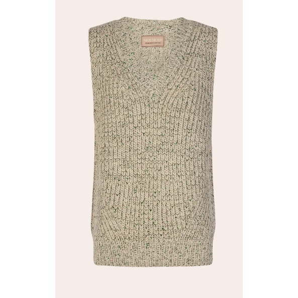 MOS MOSH AYDA KNIT SLIPOVER - FOREST