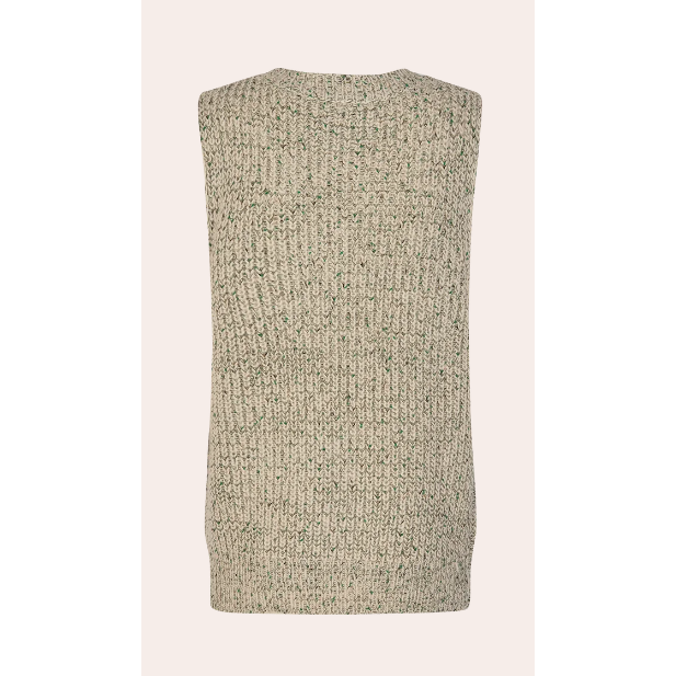MOS MOSH AYDA KNIT SLIPOVER - FOREST