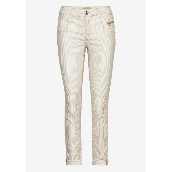 MOS MOSH NELLY FEATHER STRIPE PANT