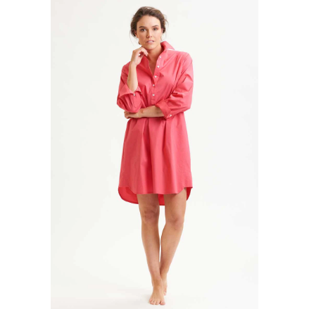 SHIRTY POPOVER SHIRT DRESS