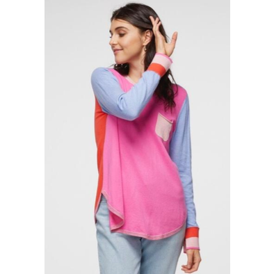 Z & P COLOUR BLOCK JUMPER