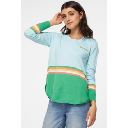 Z & P LINEAR STRIPE JUMPER