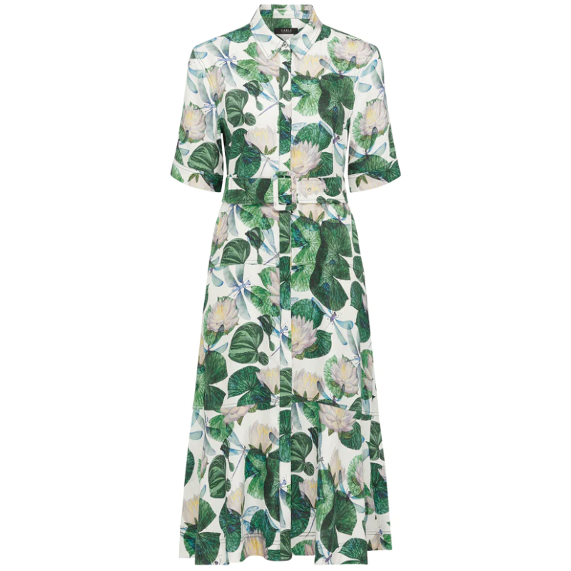 CABLE BOTANIC SHIRT DRESS