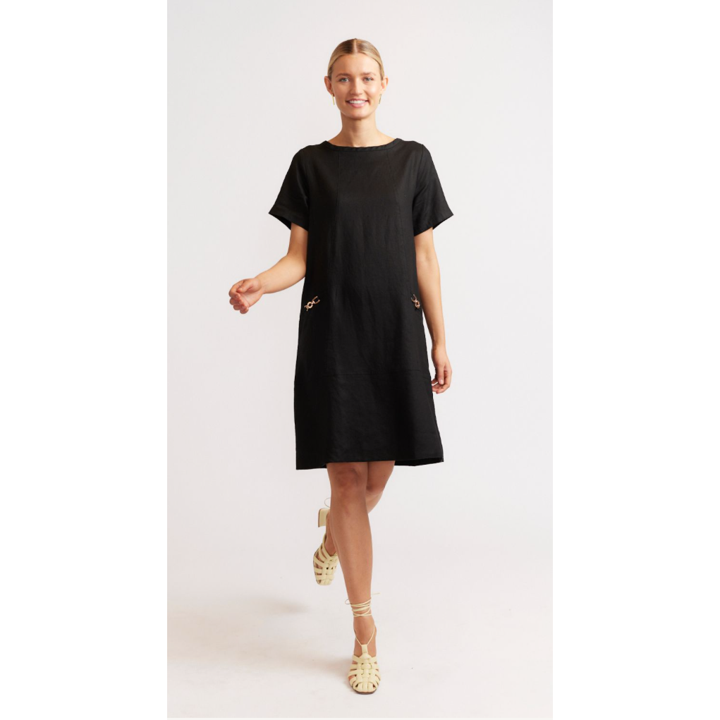 Alessandra, MESSINA LINEN DRESS