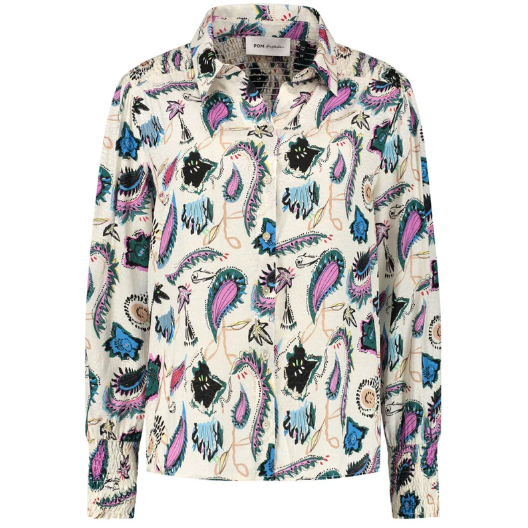POM BLOUSE TIDES ECRU