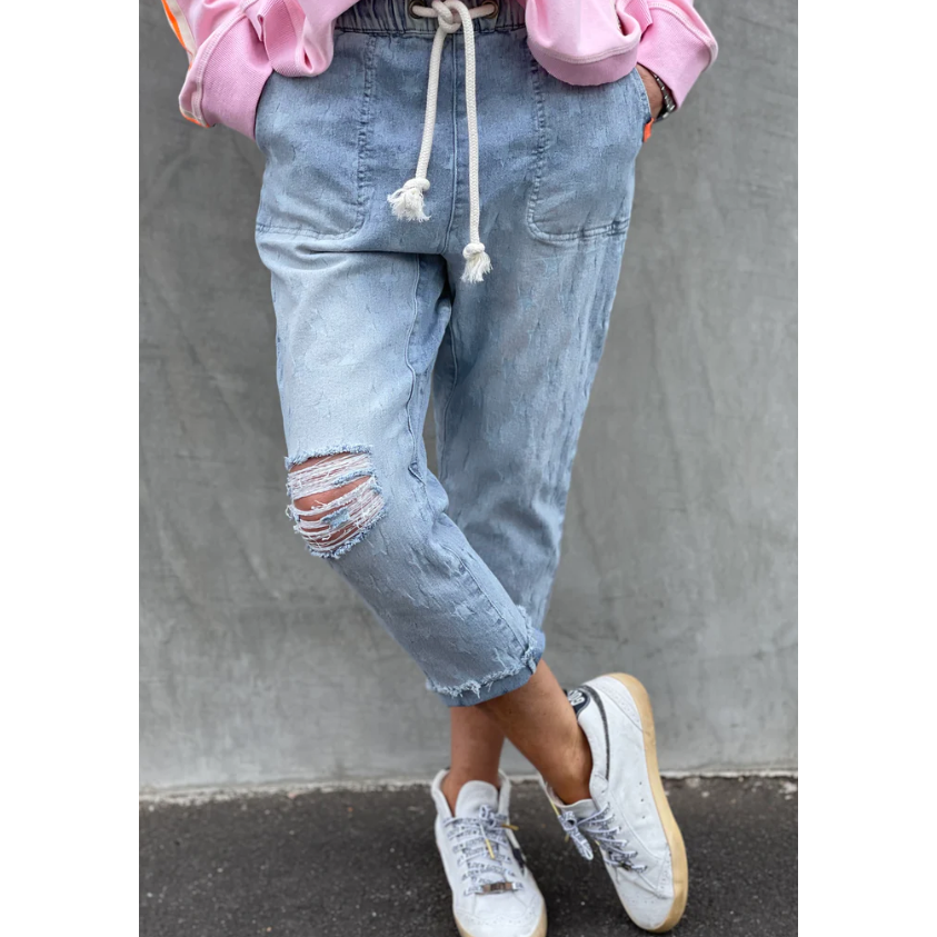 CAT HAMMILL STAR CROP JEAN