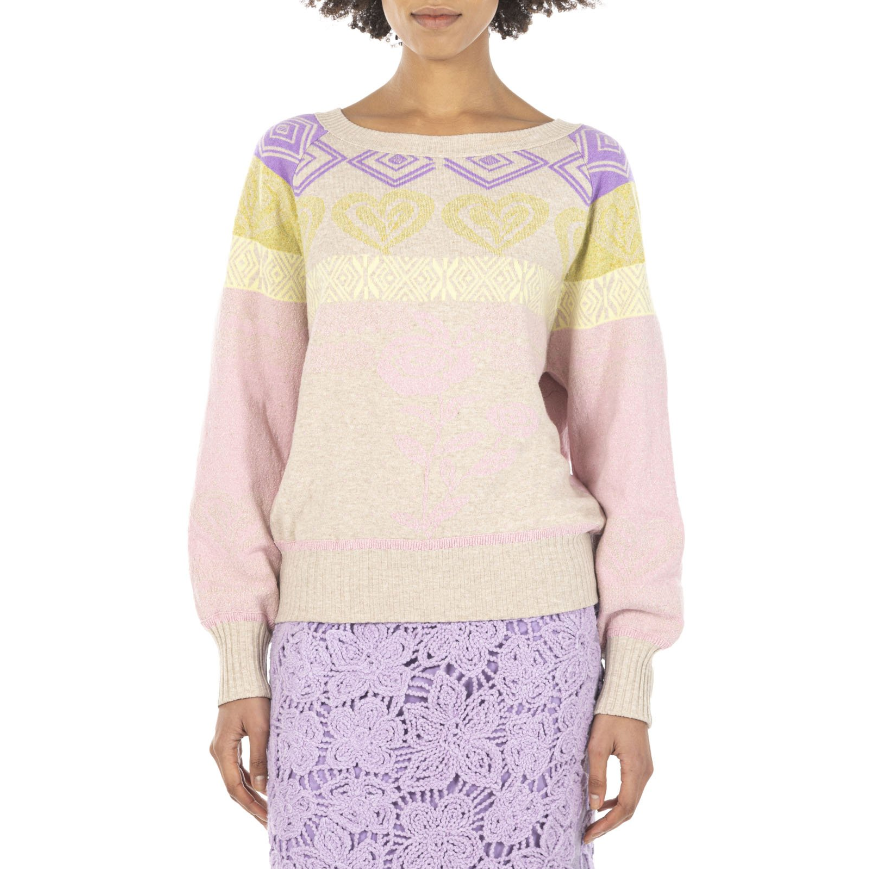 ELISA CAVALETTI KNIT PULLOVER AFFRESCO 1900