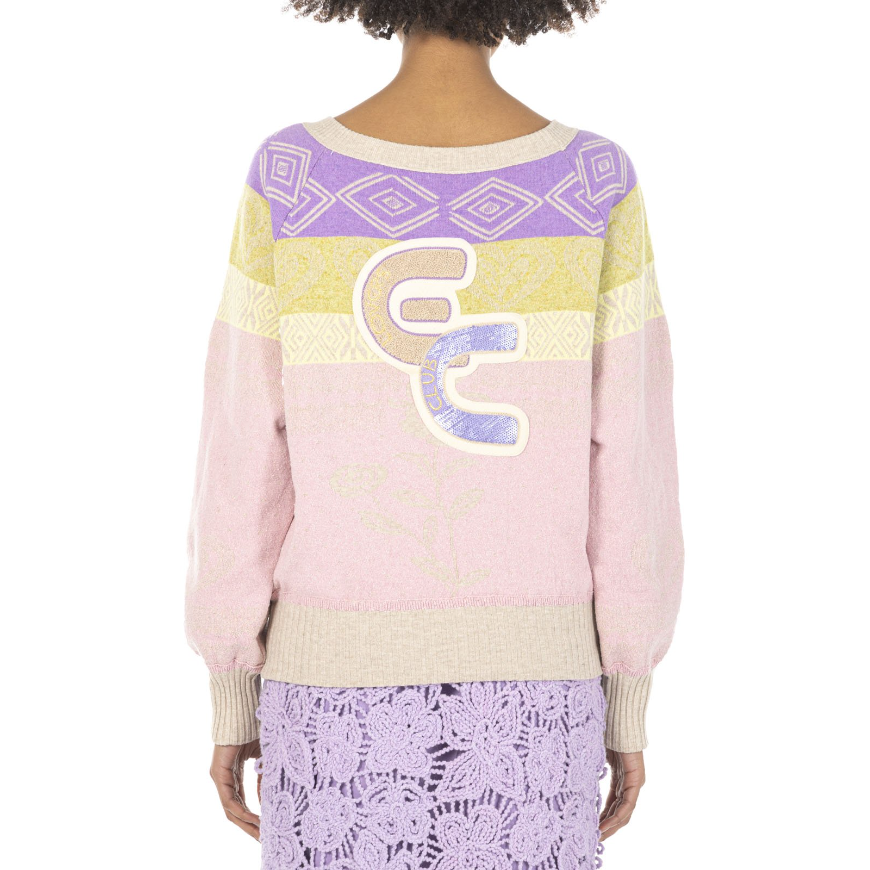 ELISA CAVALETTI KNIT PULLOVER AFFRESCO 1900