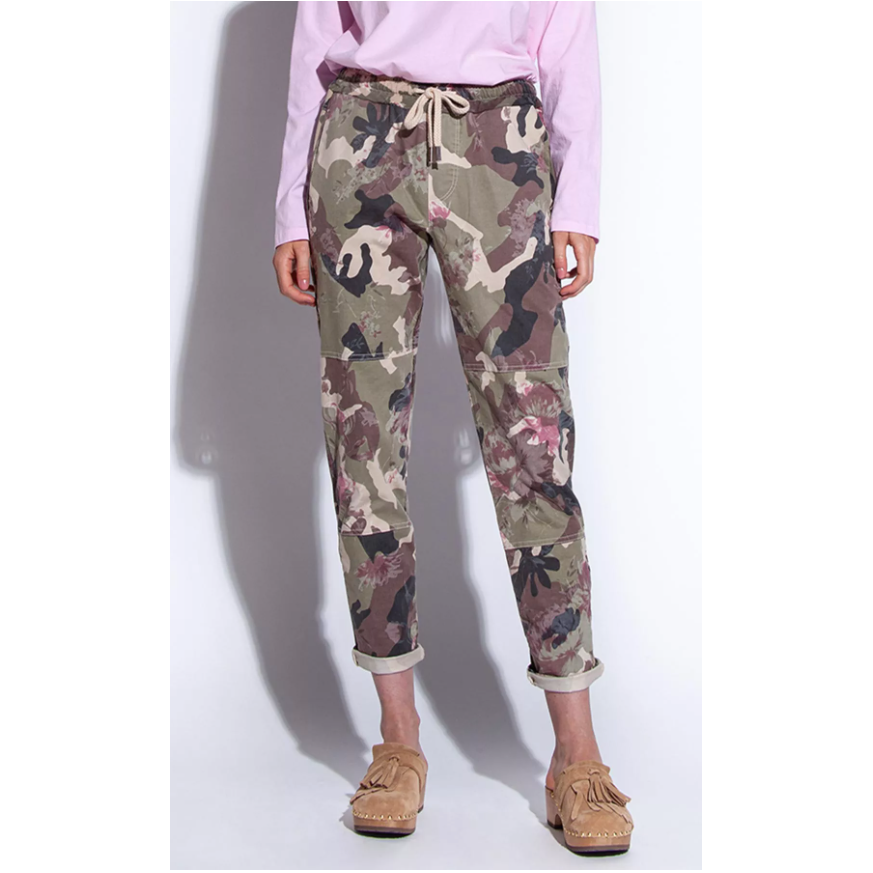 FUNKY STAFF CAMOU-FLOWER YOU2 TROUSERS
