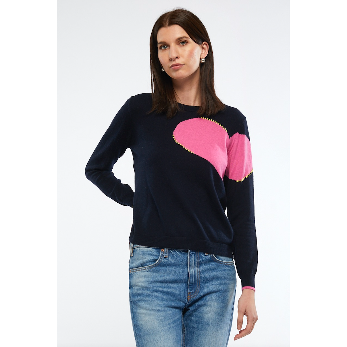 Z & P HEARTS PATCH JUMPER
