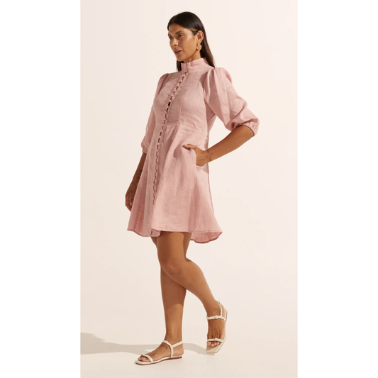 ZOE K JARGON DRESS- BLOOM