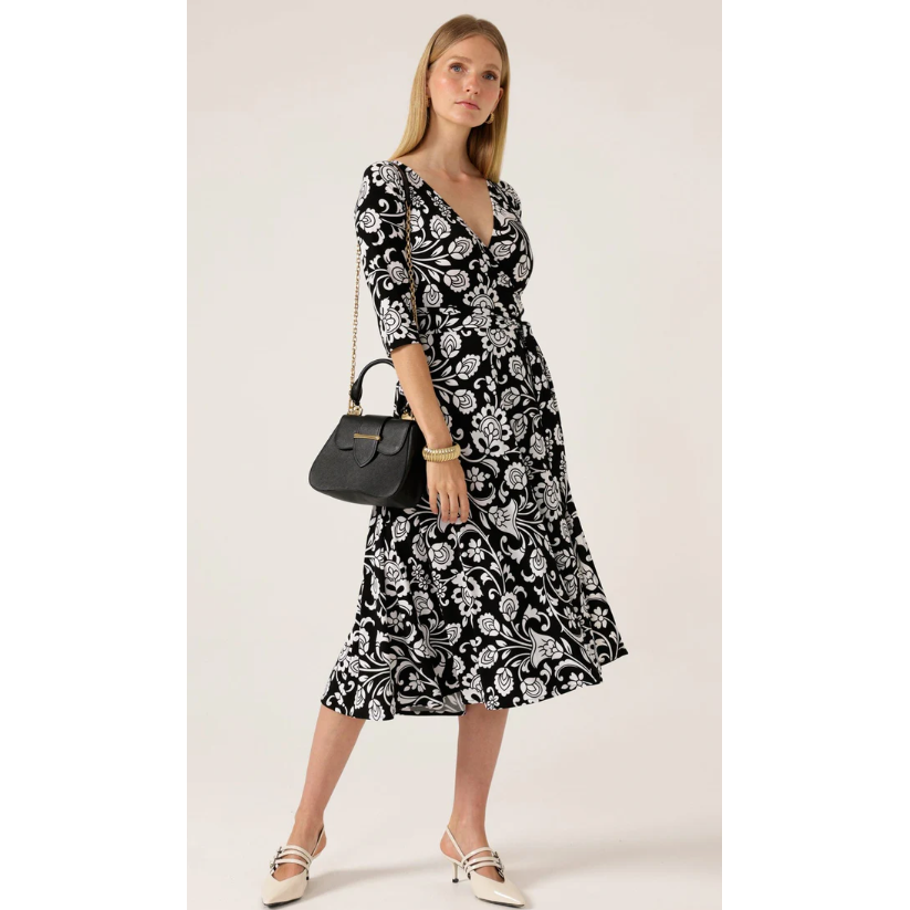 SACHA DRAKE STARLING REVERSE WRAP DRESS