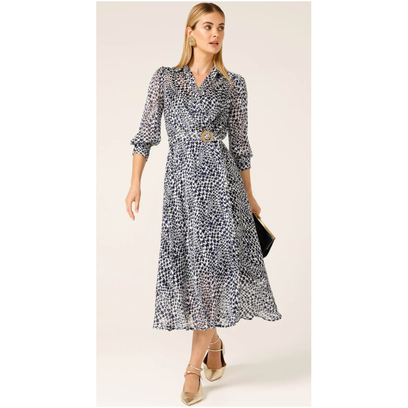 SACHA DRAKE HERRINGBONE DRESS