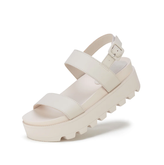 ROLLIE ZEZE WEDGE STRAP ALL OAT