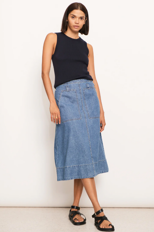 POL RAYDEL DENIM SKIRT